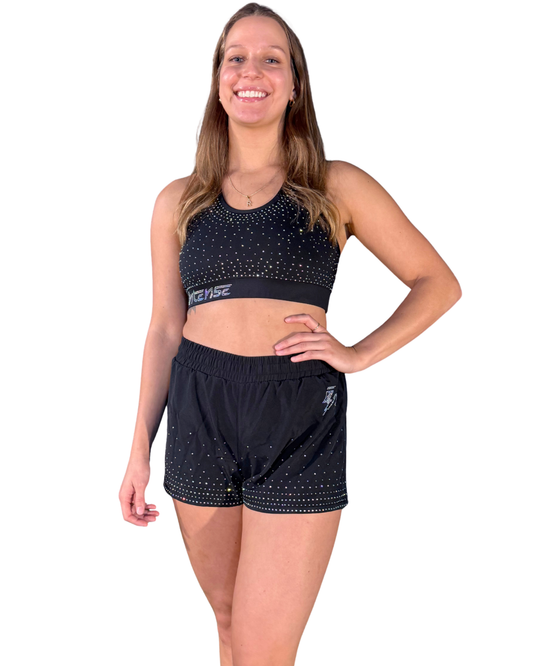 Sport bra rhinestones Lorie