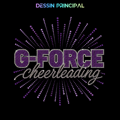 GForce - Design de club rhinestone